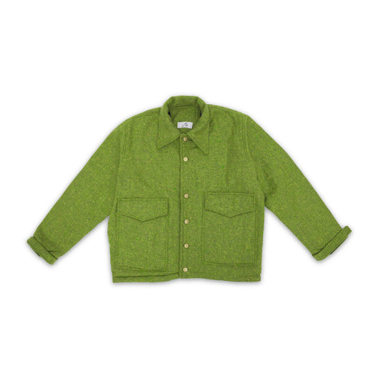 GREEN TWEED JACKET