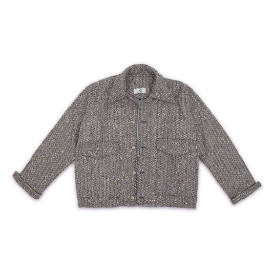 BROWN TWEED JACKET