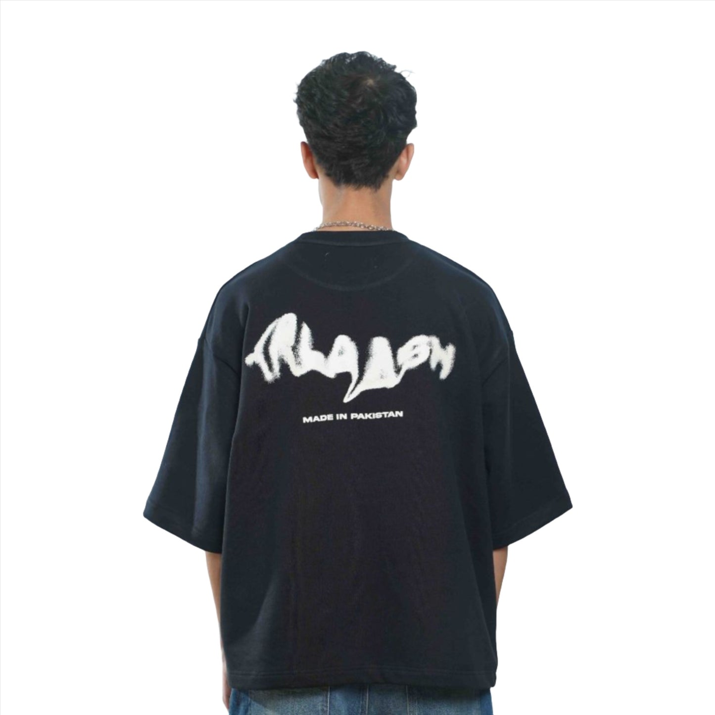 MADE IN PAKISTAN BLACK T-SHIRT